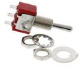 Miniature Toggle Switch ON-OFF-ON 5 A 1CO Soldering Lugs